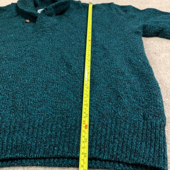 Environmental Clothing Co. Wool Sweater L Shawl Collar - Picture 5 of 9